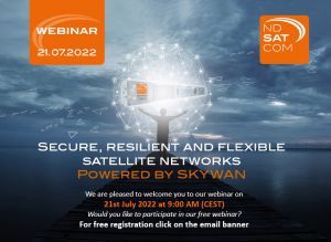 Webinar // Secure, resilient and flexible satellite networks - Powered by SKYWAN