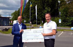 ND SATCOM spendet 22.000 Euro für Hilfslieferungen des Klinikums Friedrichshafen in die Ukraine
