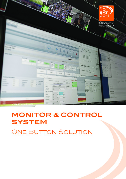 Monitor & Control System - One button solution