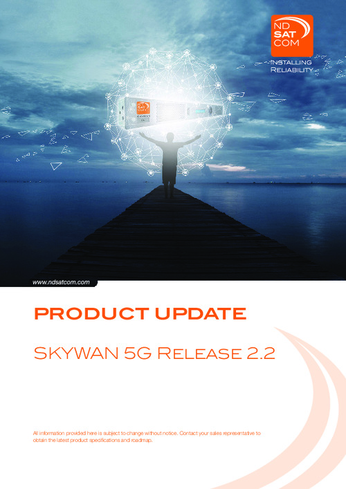 SKYWAN 5G Product Update v2.2