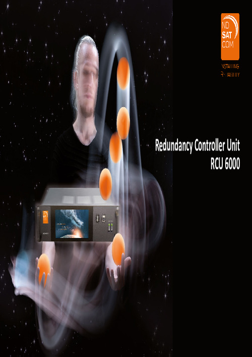 Redundancy Controller RCU 6000, Keynote